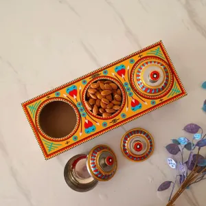 3 Katori Yellow Masala Box