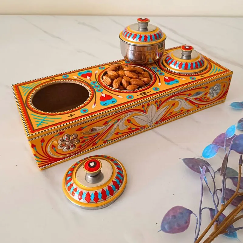 3 Katori Yellow Masala Box