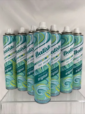 (7) Batiste Dry Shampoo Original 6.73 oz. Dry Shampoo