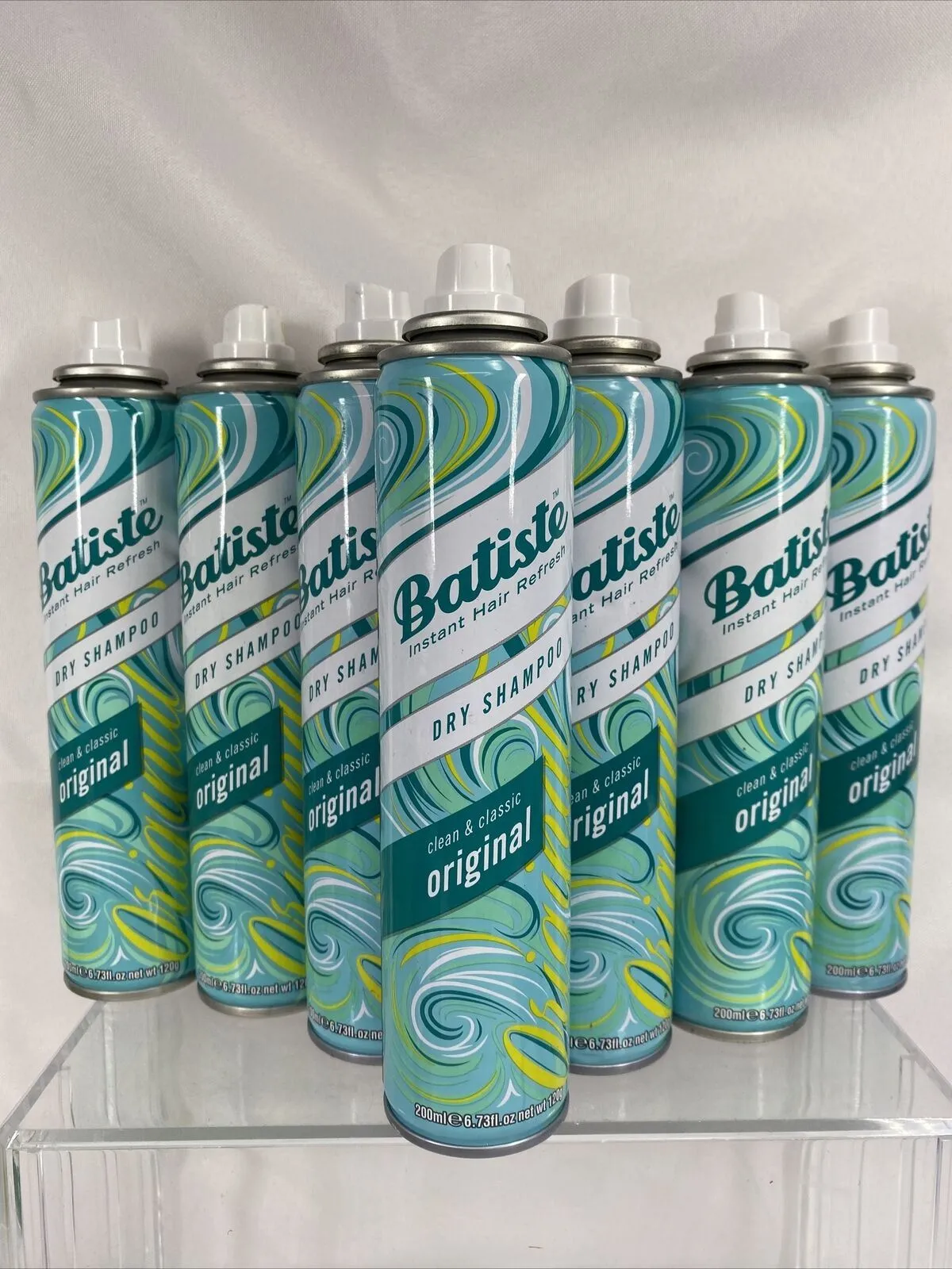 (7) Batiste Dry Shampoo Original 6.73 oz. Dry Shampoo