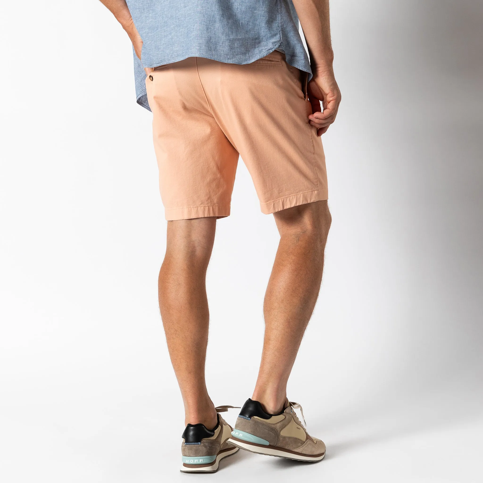 9" Gold School Chino Short - Faded Peach