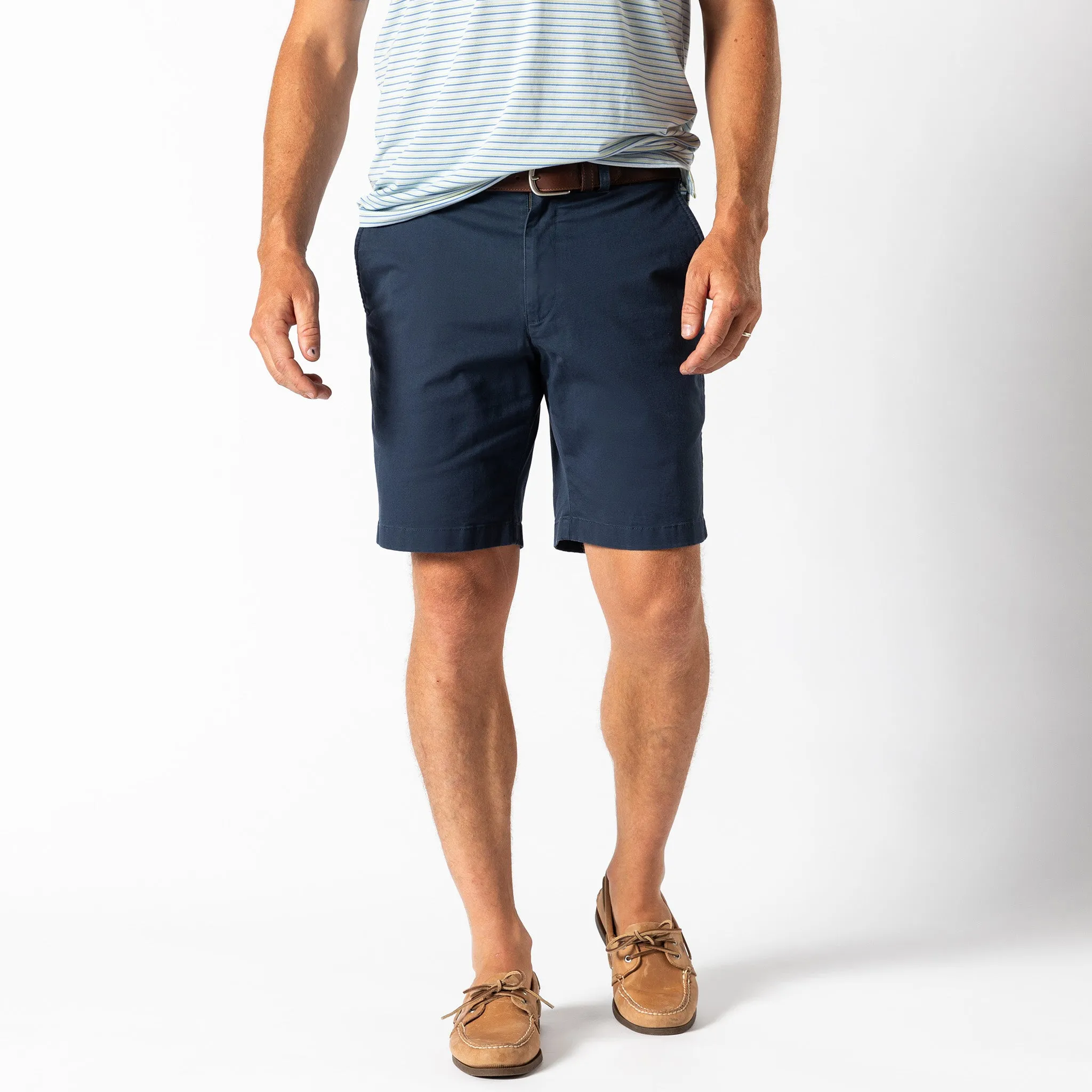 9" Gold School Chino Short - Navy