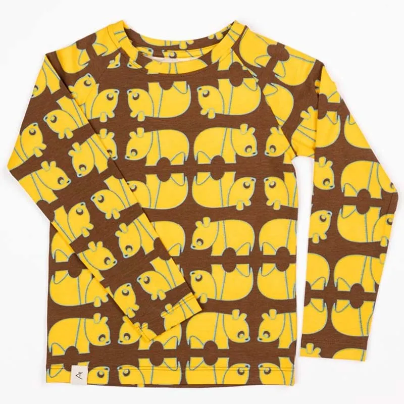 Alba Of Denmark All You Need Panda Top - Emperador Brown