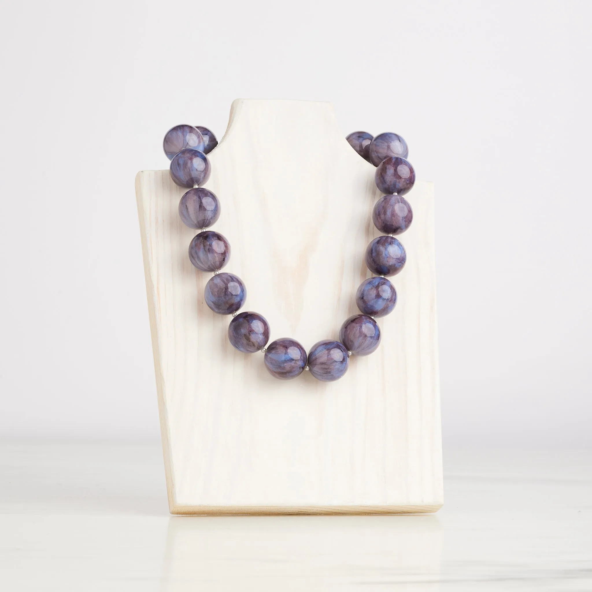 Amethyst Pearl Cooling Necklace