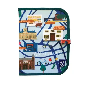 Amsterdam  Dry Erase Wipe Fold   Go  Place Mat  and Chalk Mat