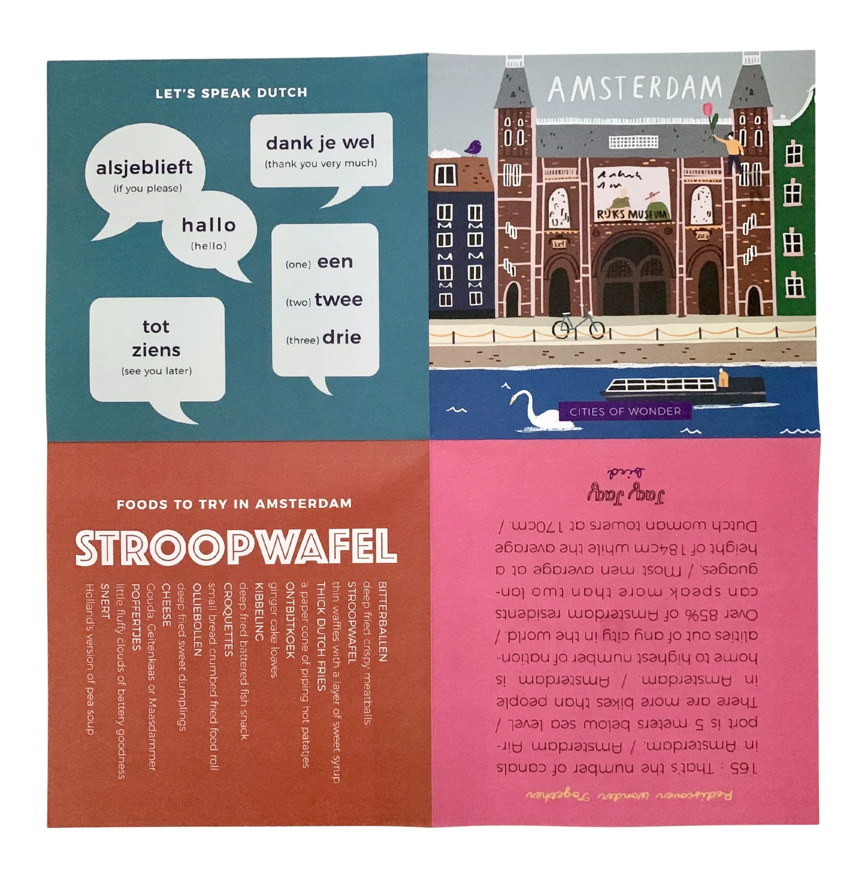 Amsterdam Reusable Dry Erase, Wipe Clean Activity Book