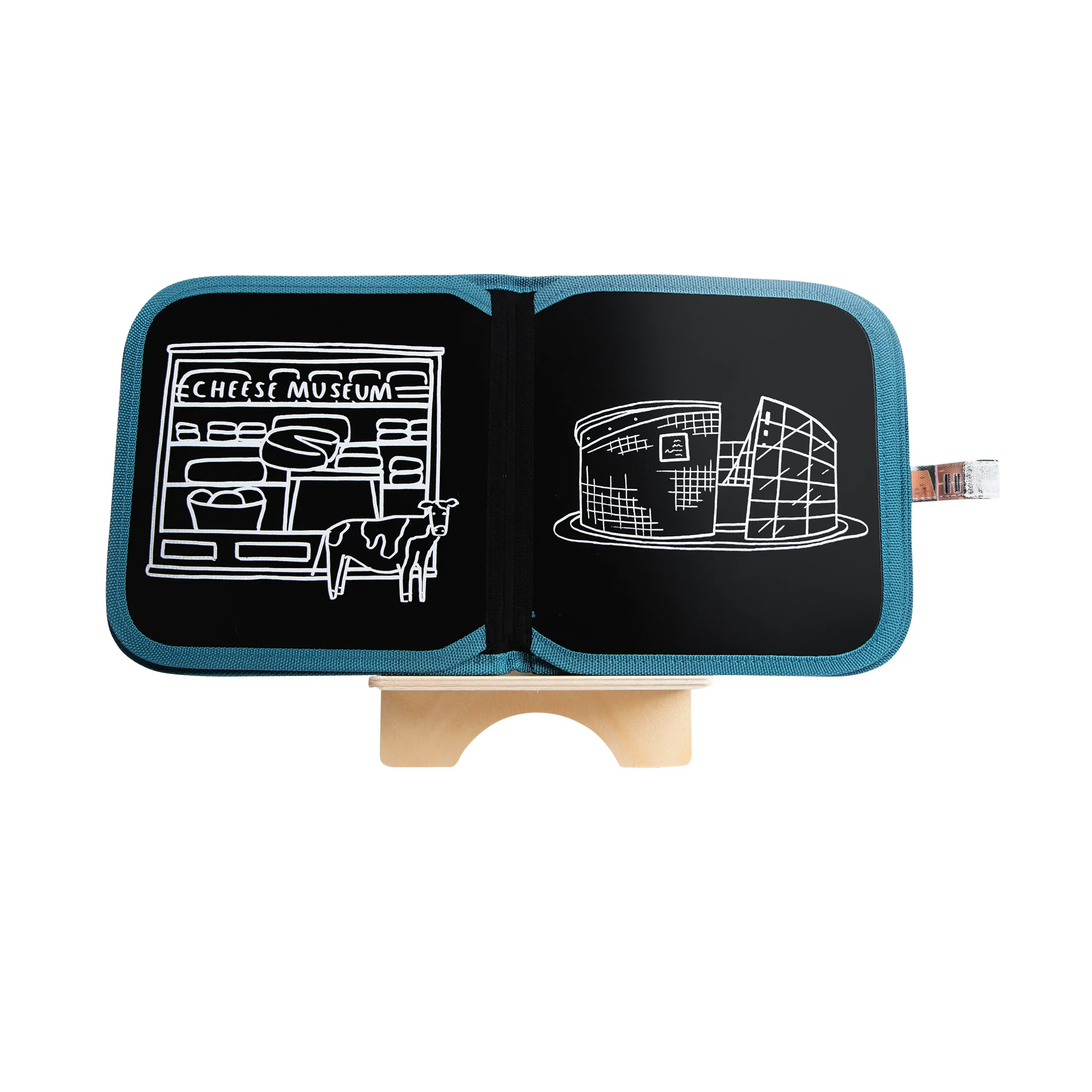 Amsterdam Reusable Dry Erase, Wipe Clean Activity Book