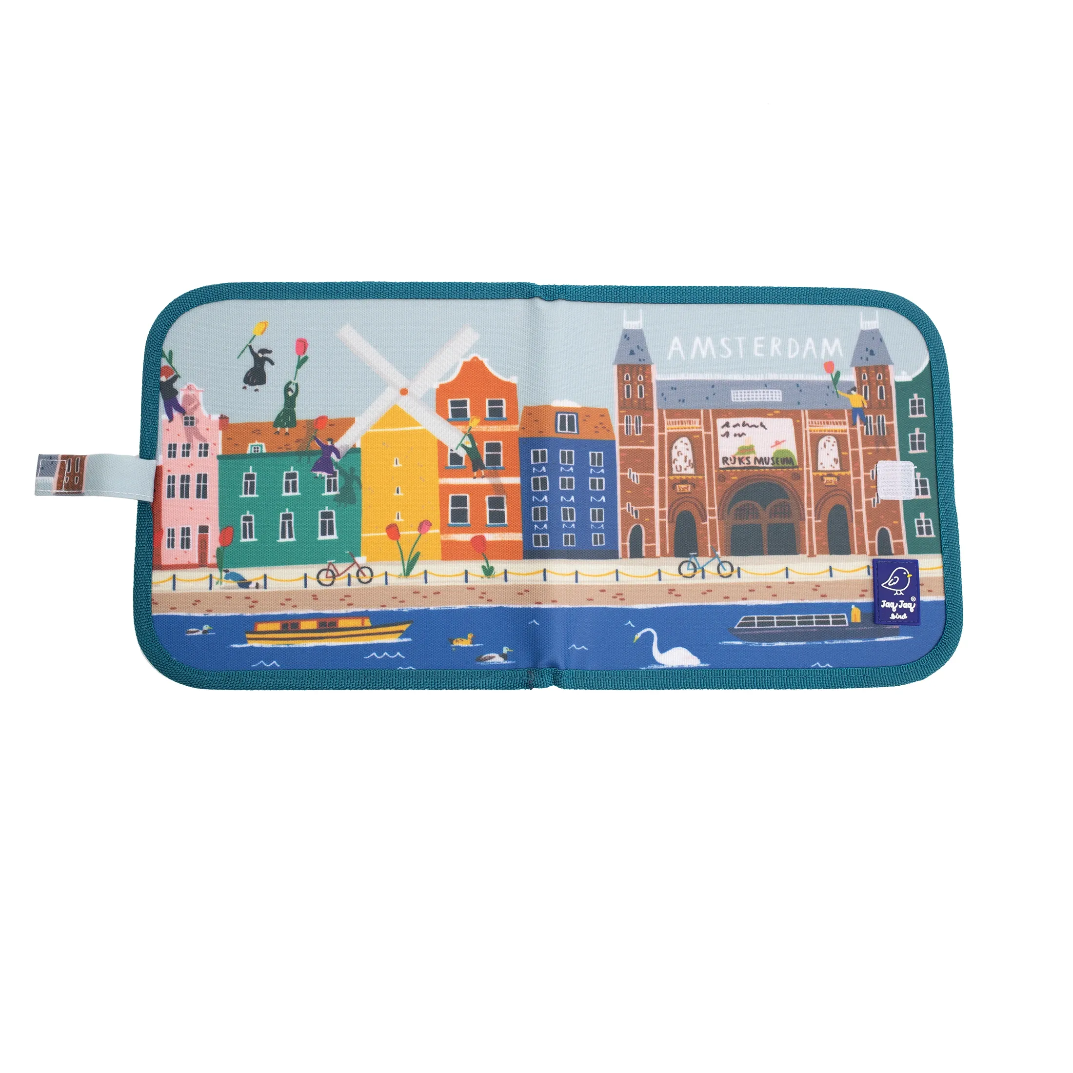Amsterdam Reusable Dry Erase, Wipe Clean Activity Book