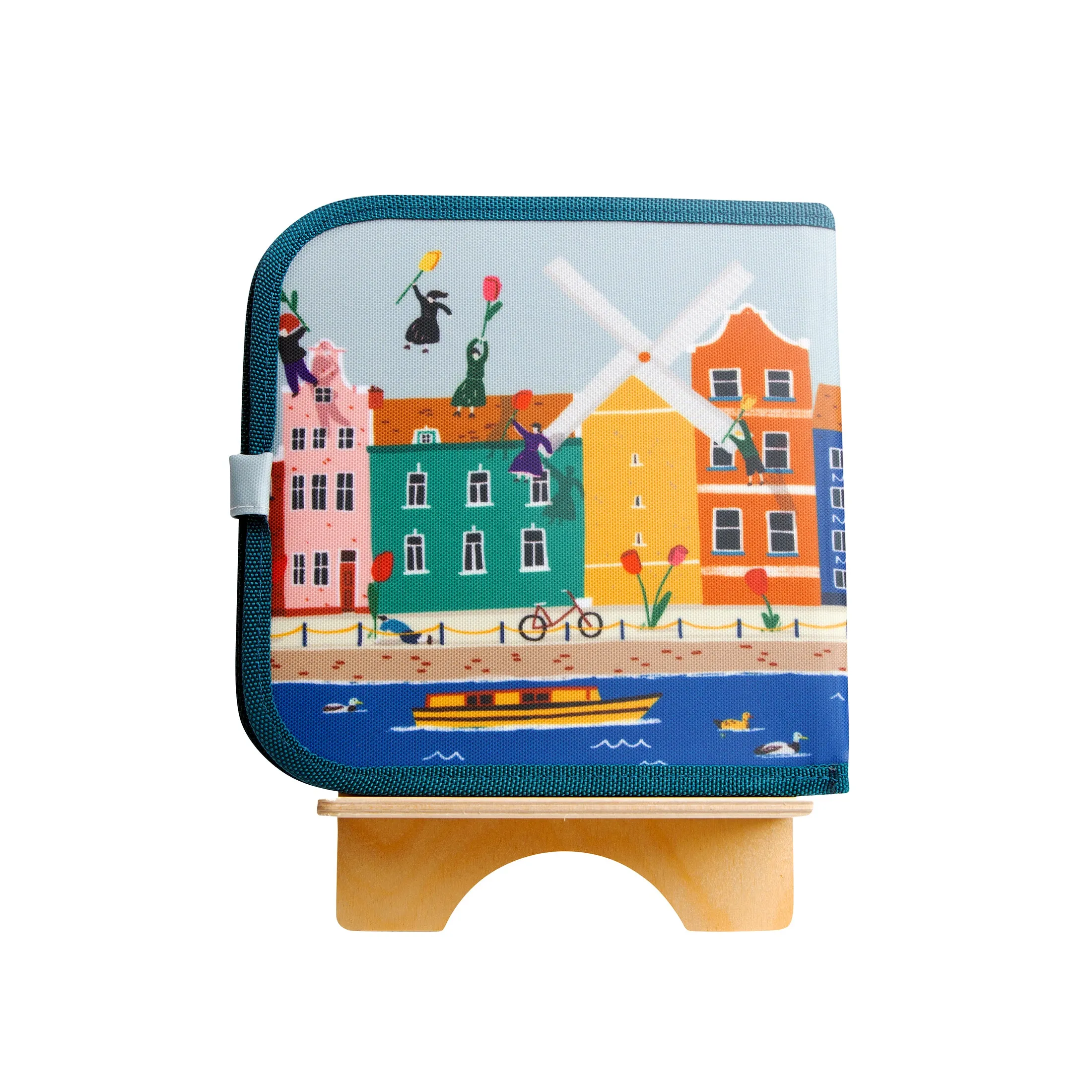 Amsterdam Reusable Dry Erase, Wipe Clean Activity Book