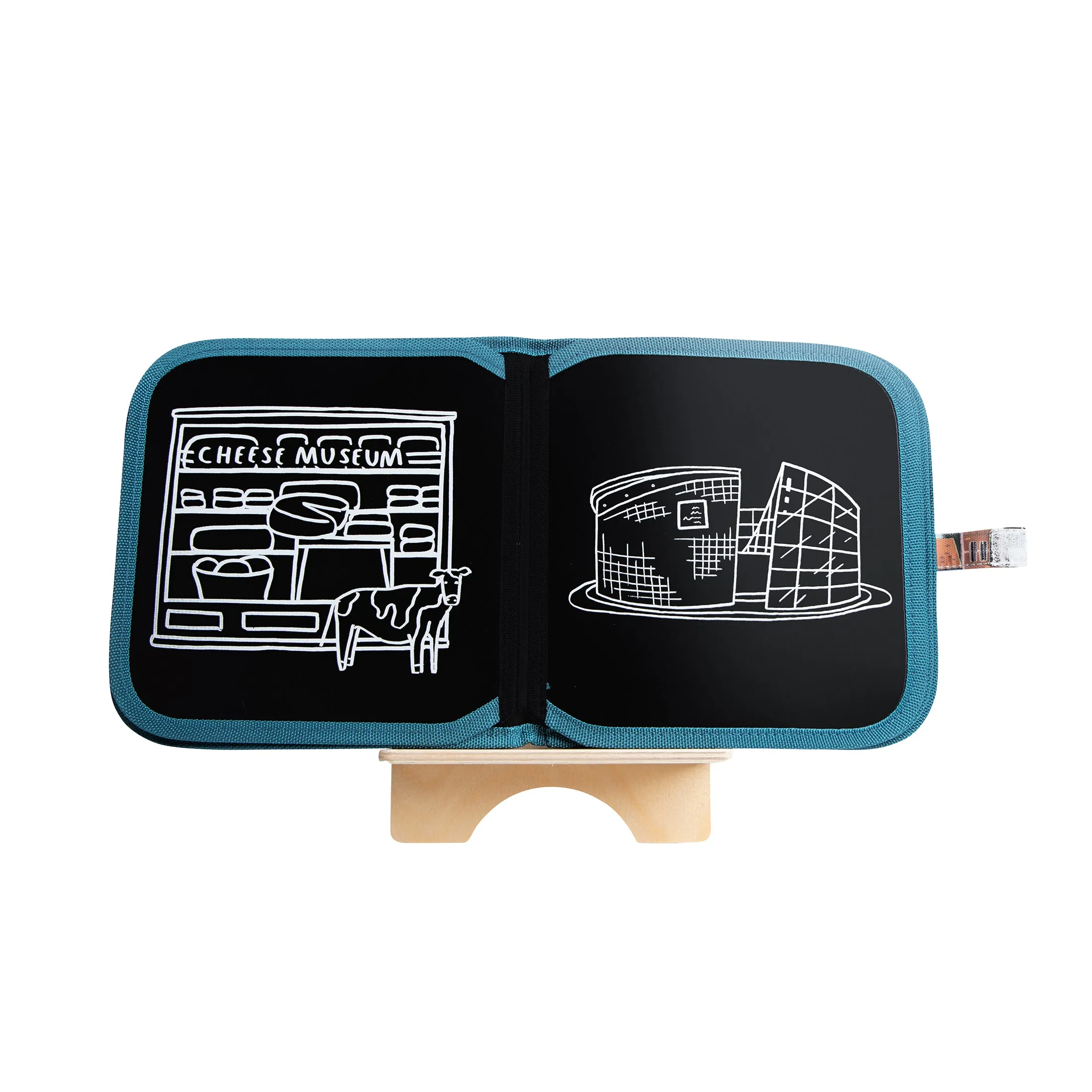 Amsterdam Reusable Dry Erase, Wipe Clean Activity Book