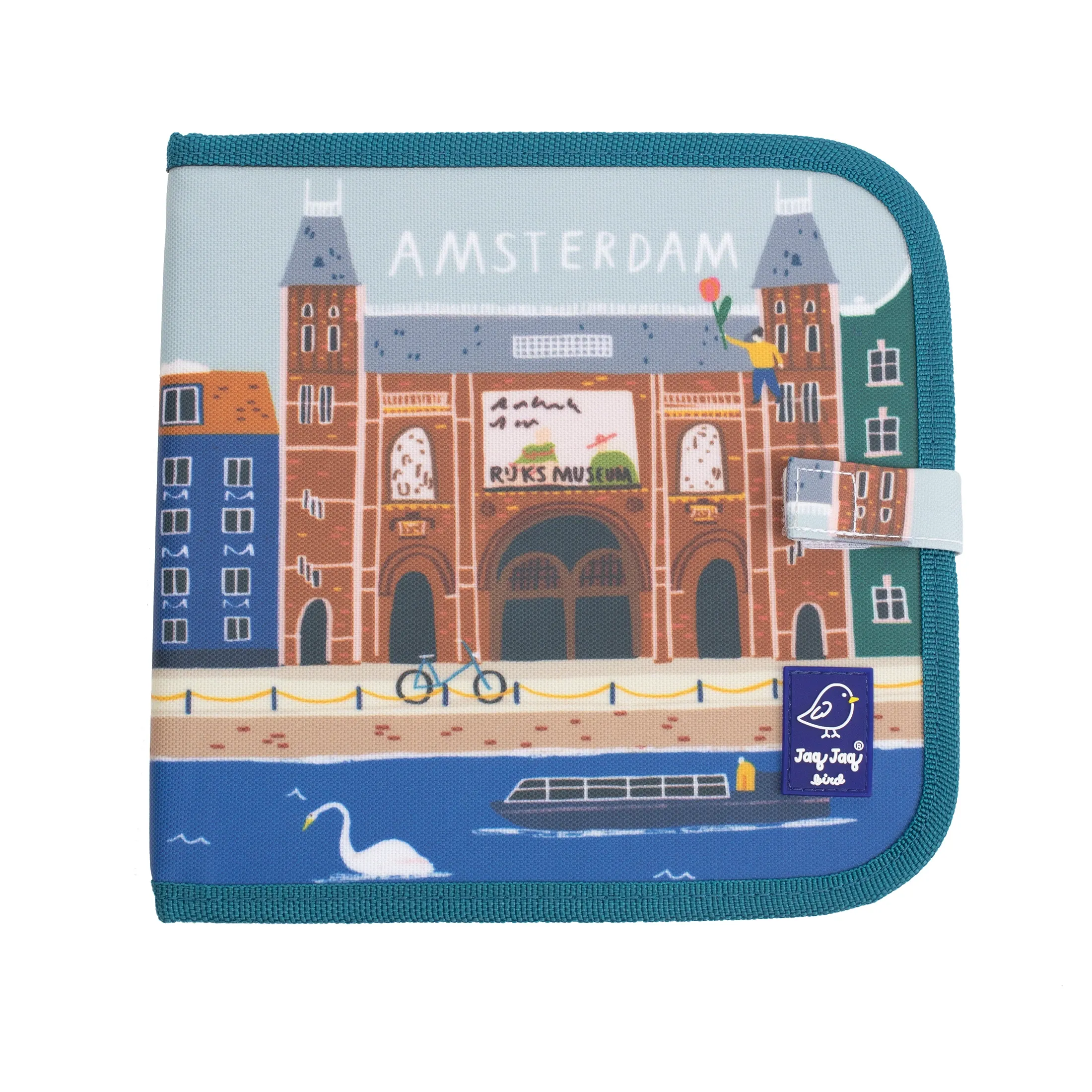 Amsterdam Reusable Dry Erase, Wipe Clean Activity Book
