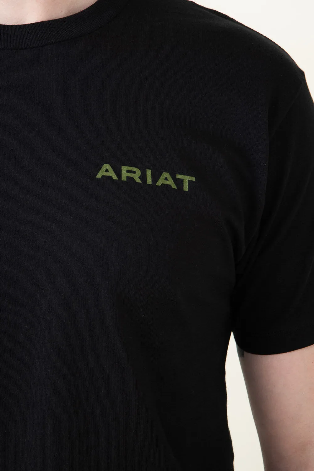 Ariat Camo Corps T-Shirt for Men in Black | 10051762-BLACK