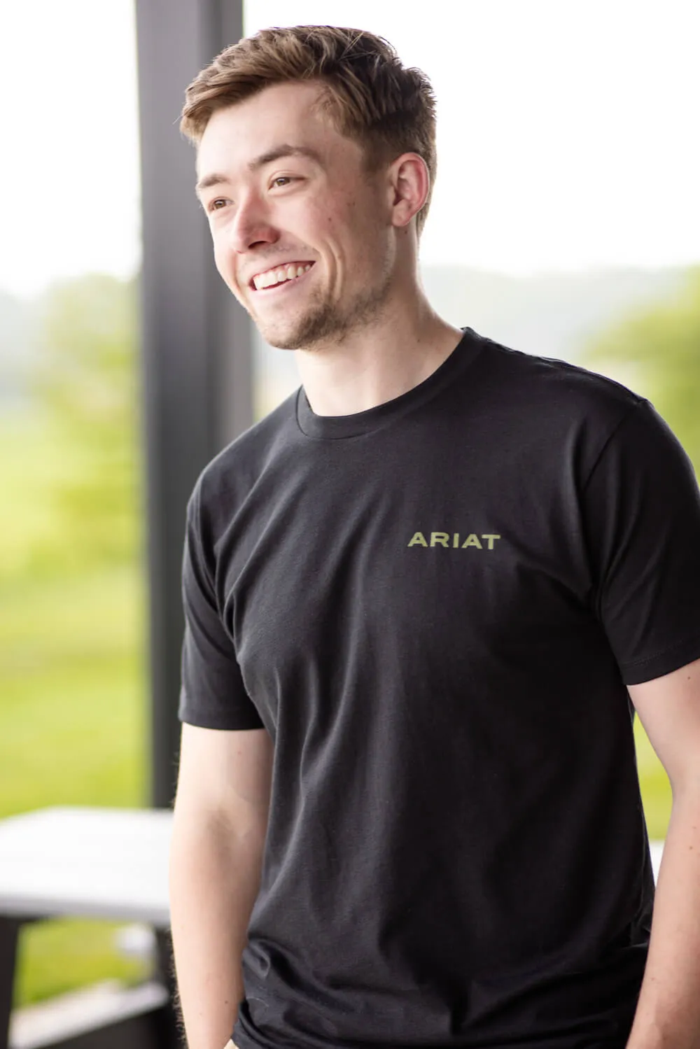 Ariat Camo Corps T-Shirt for Men in Black | 10051762-BLACK