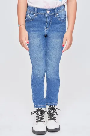 Baby Girls WannaBettaFit Sustainable Skinny Jean, Pack of 4