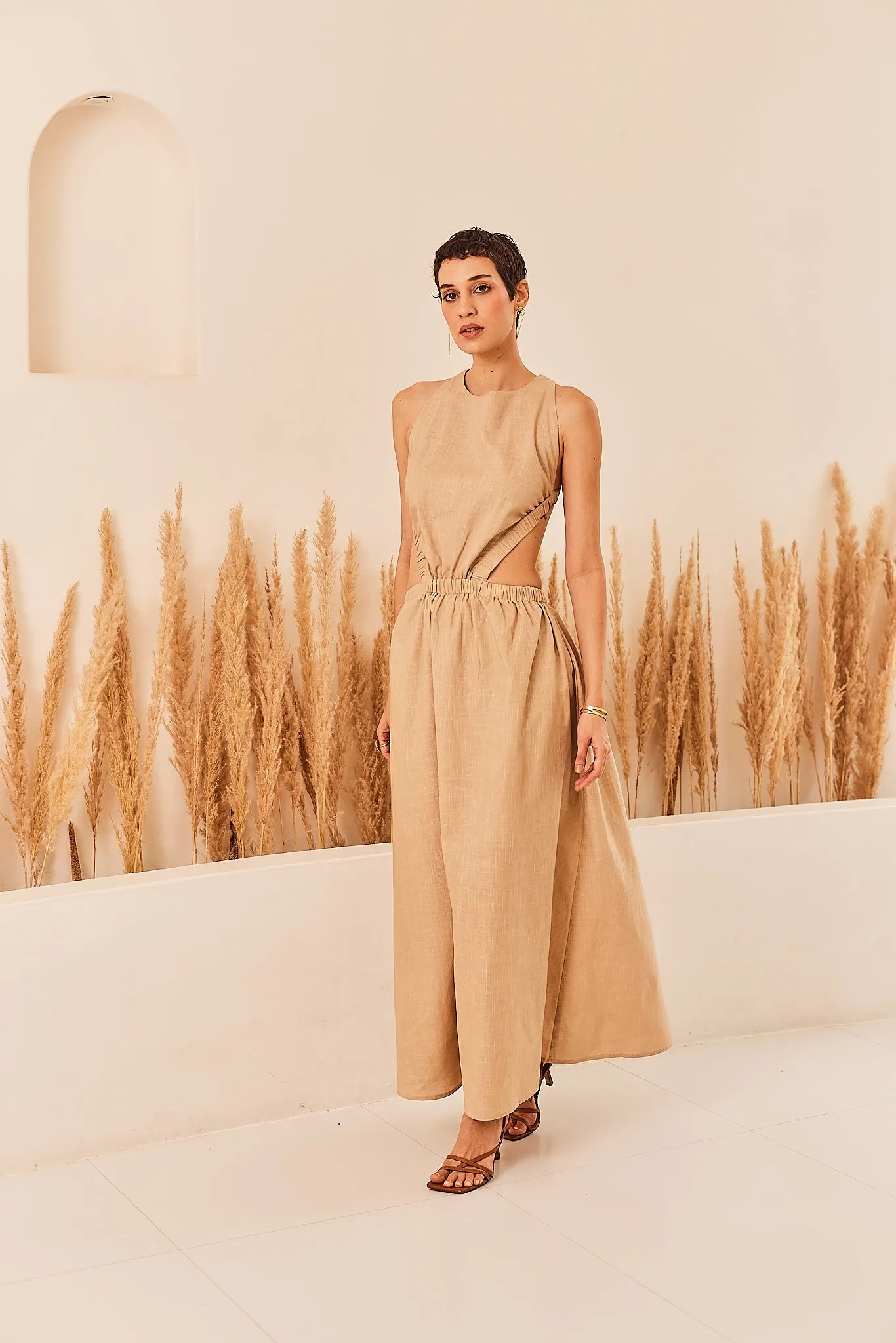 Backless Corsica Dress