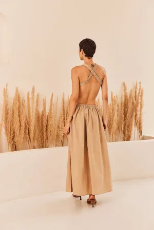 Backless Corsica Dress