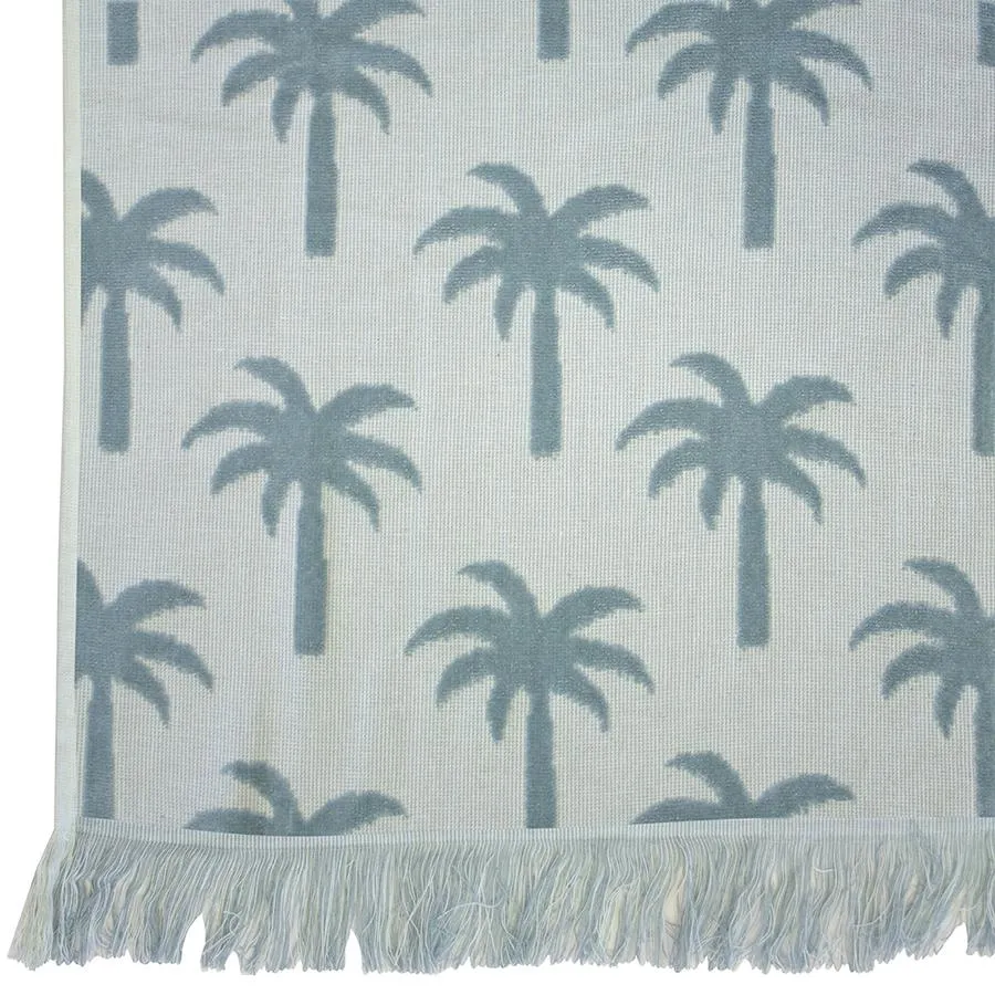 Bambury Palm Towel - Surf