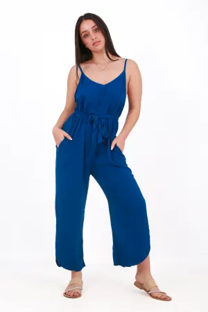 Beach Bunny Spaghetti strap jumpsuit -royal blue