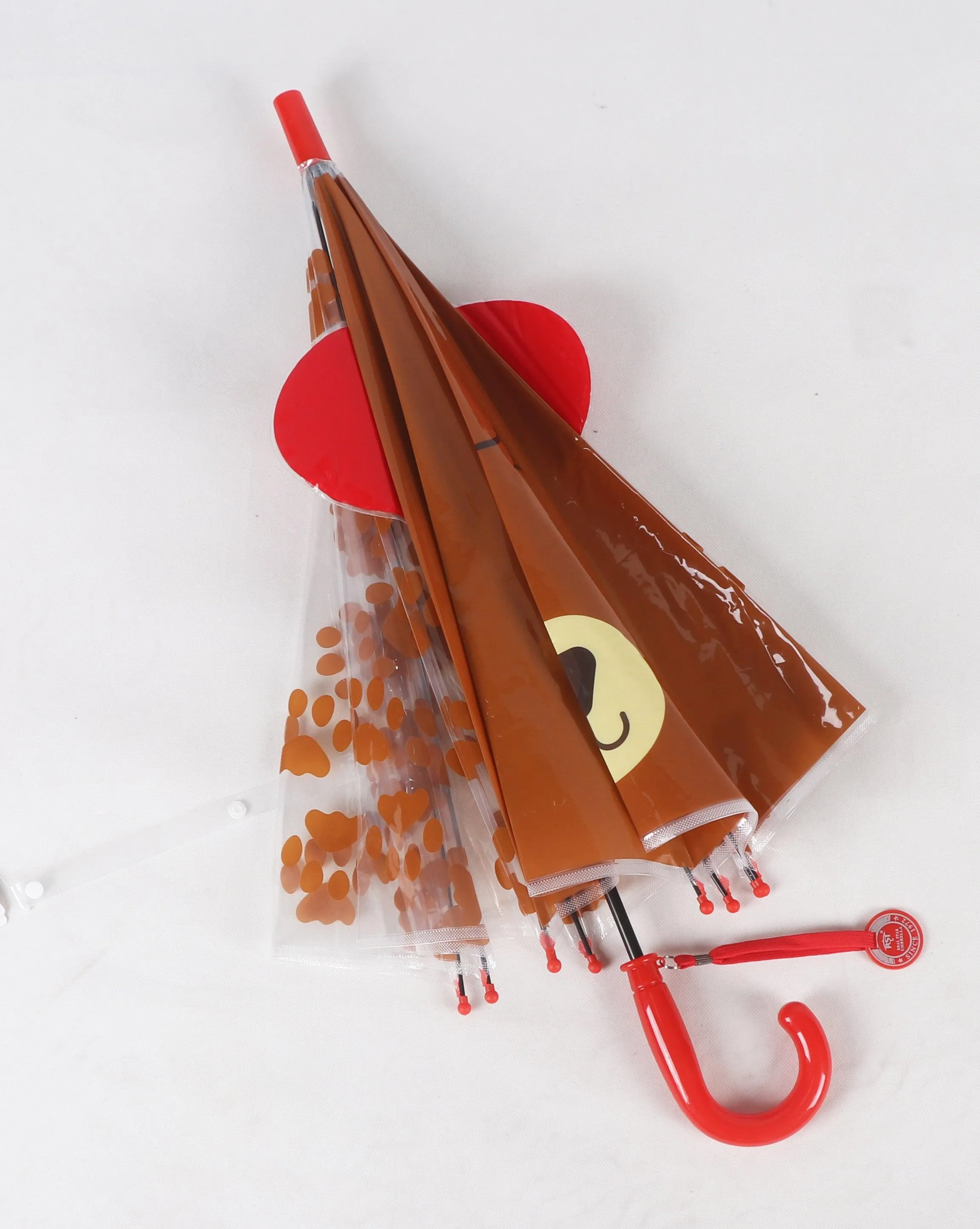 Bear Theme 3D Kids Umbrella