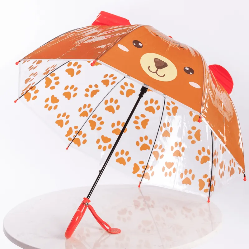 Bear Theme 3D Kids Umbrella