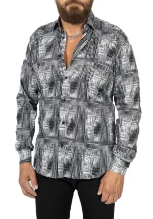 Black & White Retro 70’s Shirt