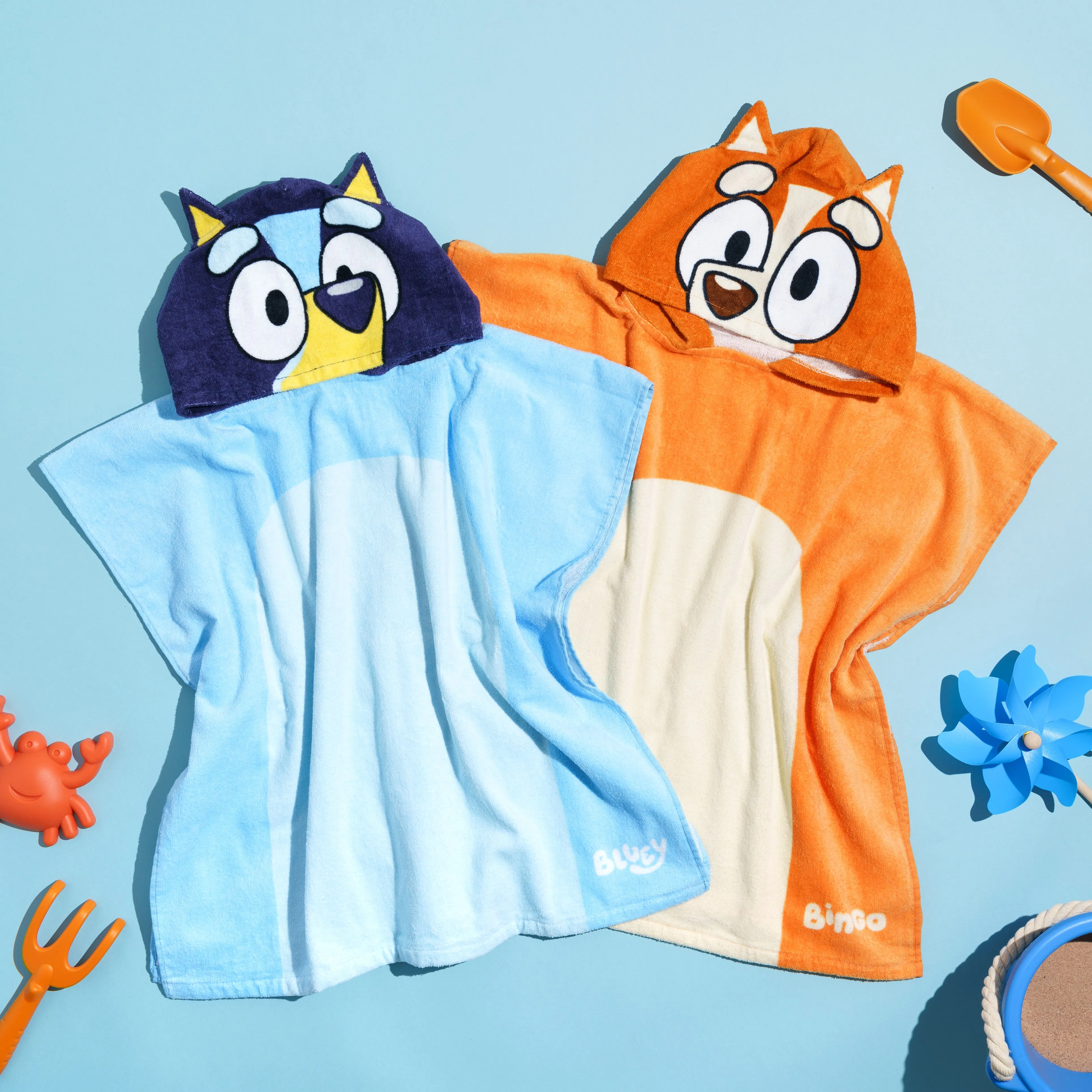 Bluey Children's Poncho Towel