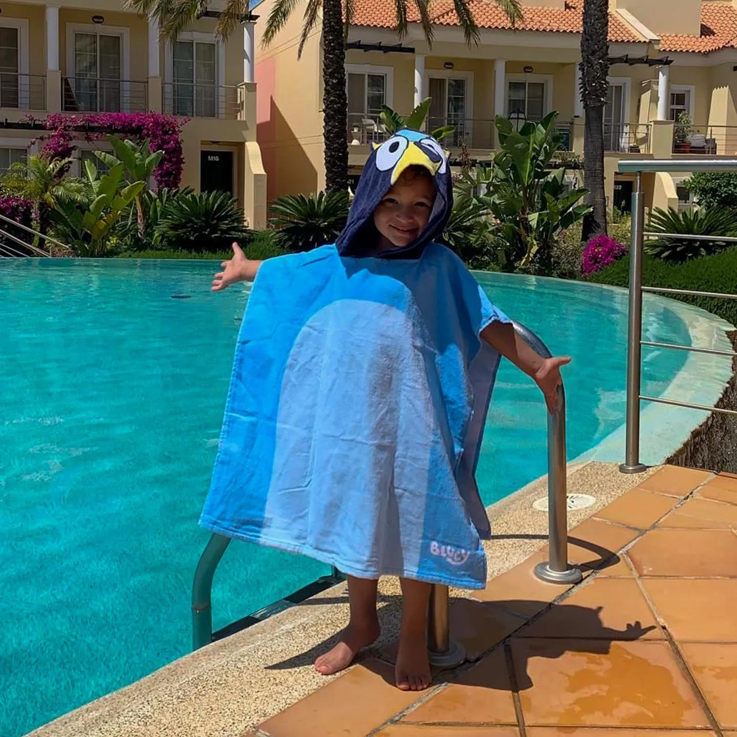 Bluey Children's Poncho Towel