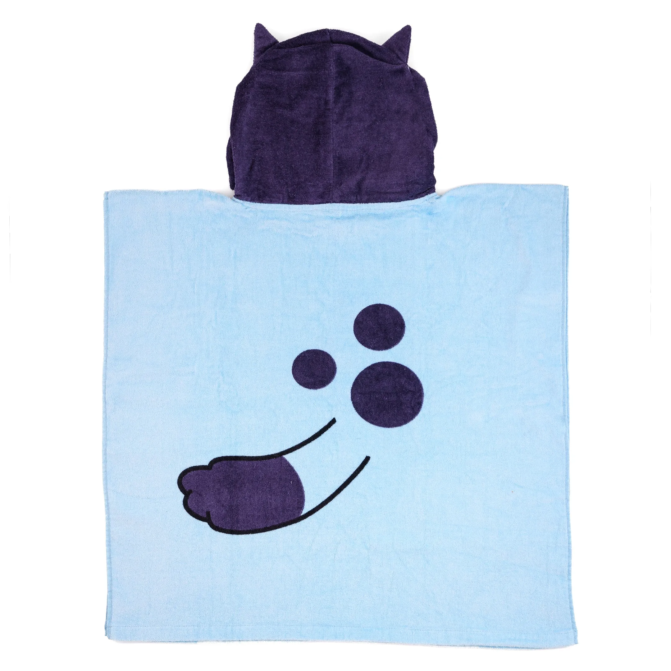 Bluey Children's Poncho Towel