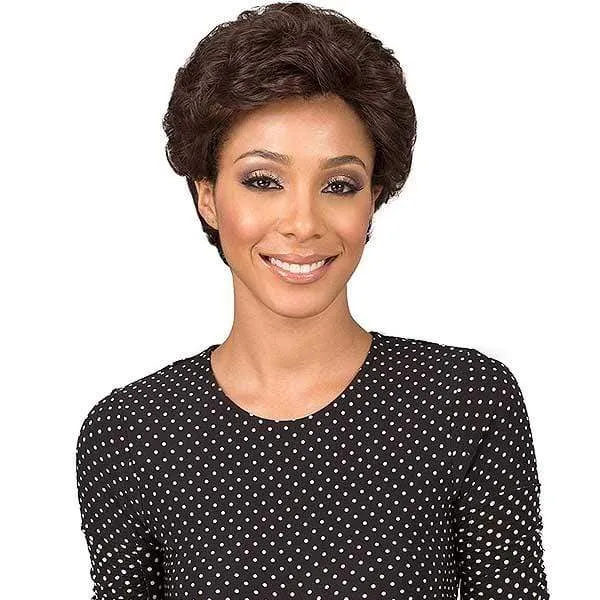 Bobbi Boss Designer Mix Human Hair Blend Full Hand-Tied Wig - MBD001 LOIS - Unbeatable