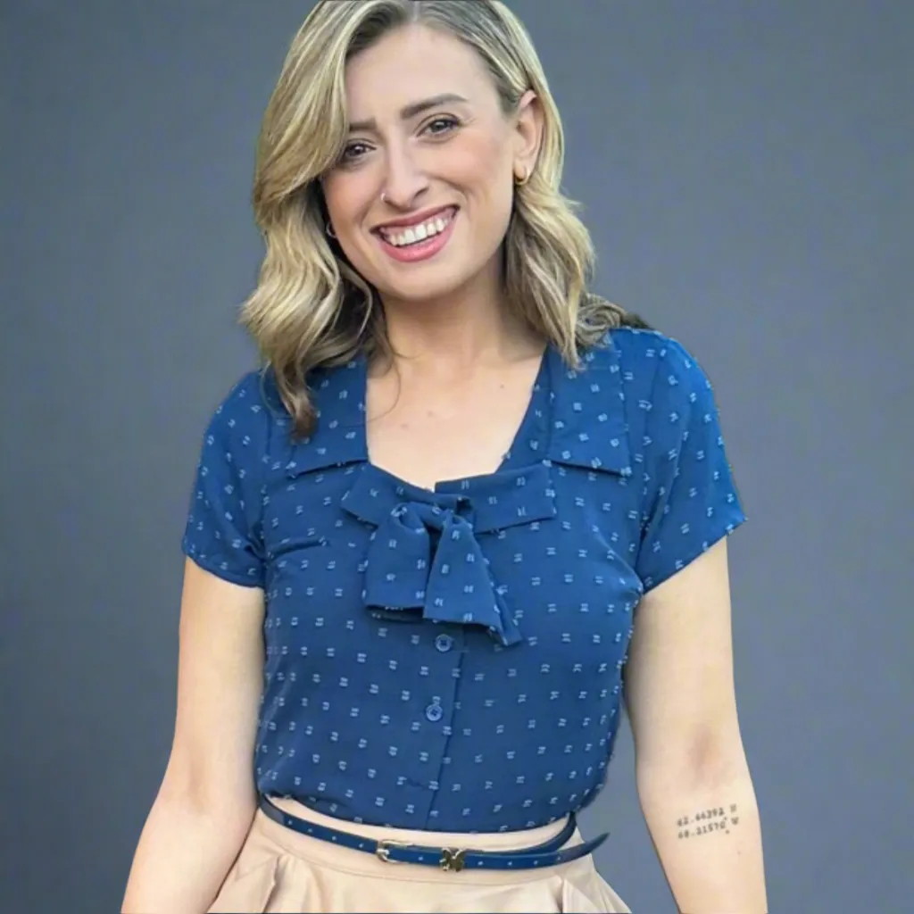 Bonnie Bow Blouse