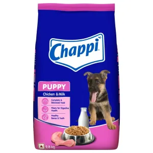 Chappi, Puppy Dry Dog Food, Chicken & Milk, 2.8kg Pack