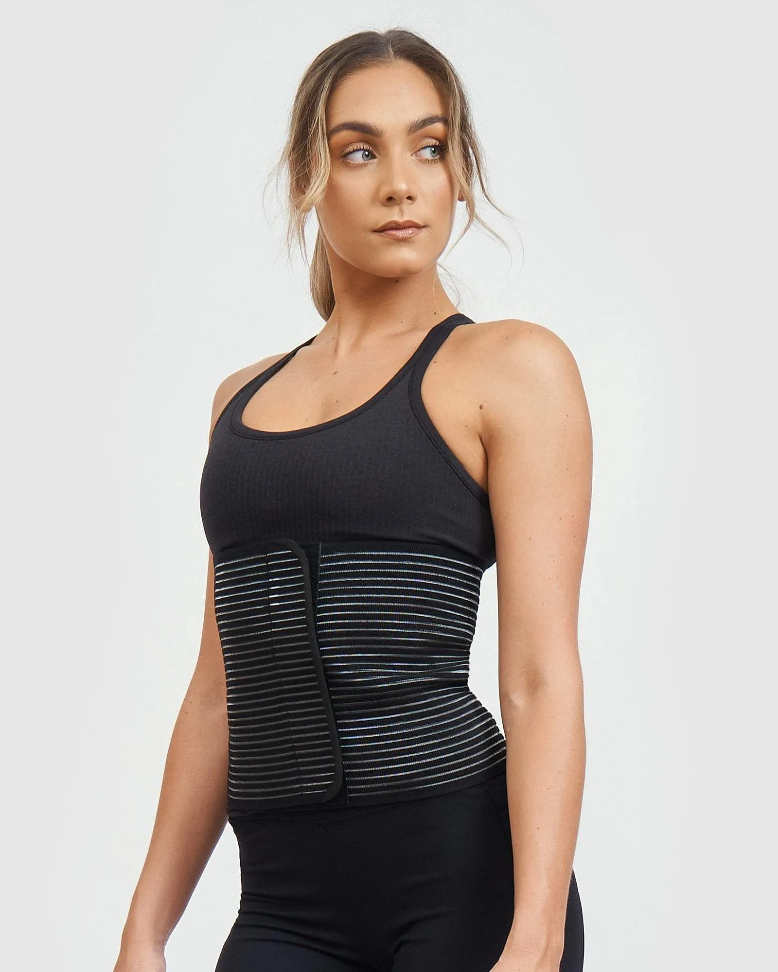Core Trainer Post Pregnancy Belly Band Stripe
