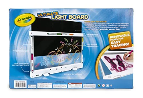 Crayola Ultimate Light Board for Drawing & Coloring, Kids Light Up Toys and Gifts, Ages 6, 7, 8, 9 White