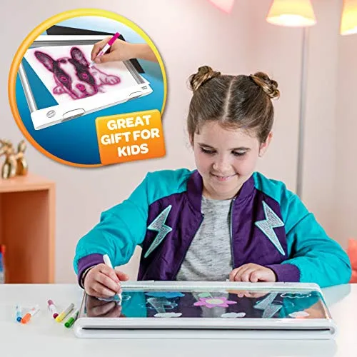 Crayola Ultimate Light Board for Drawing & Coloring, Kids Light Up Toys and Gifts, Ages 6, 7, 8, 9 White
