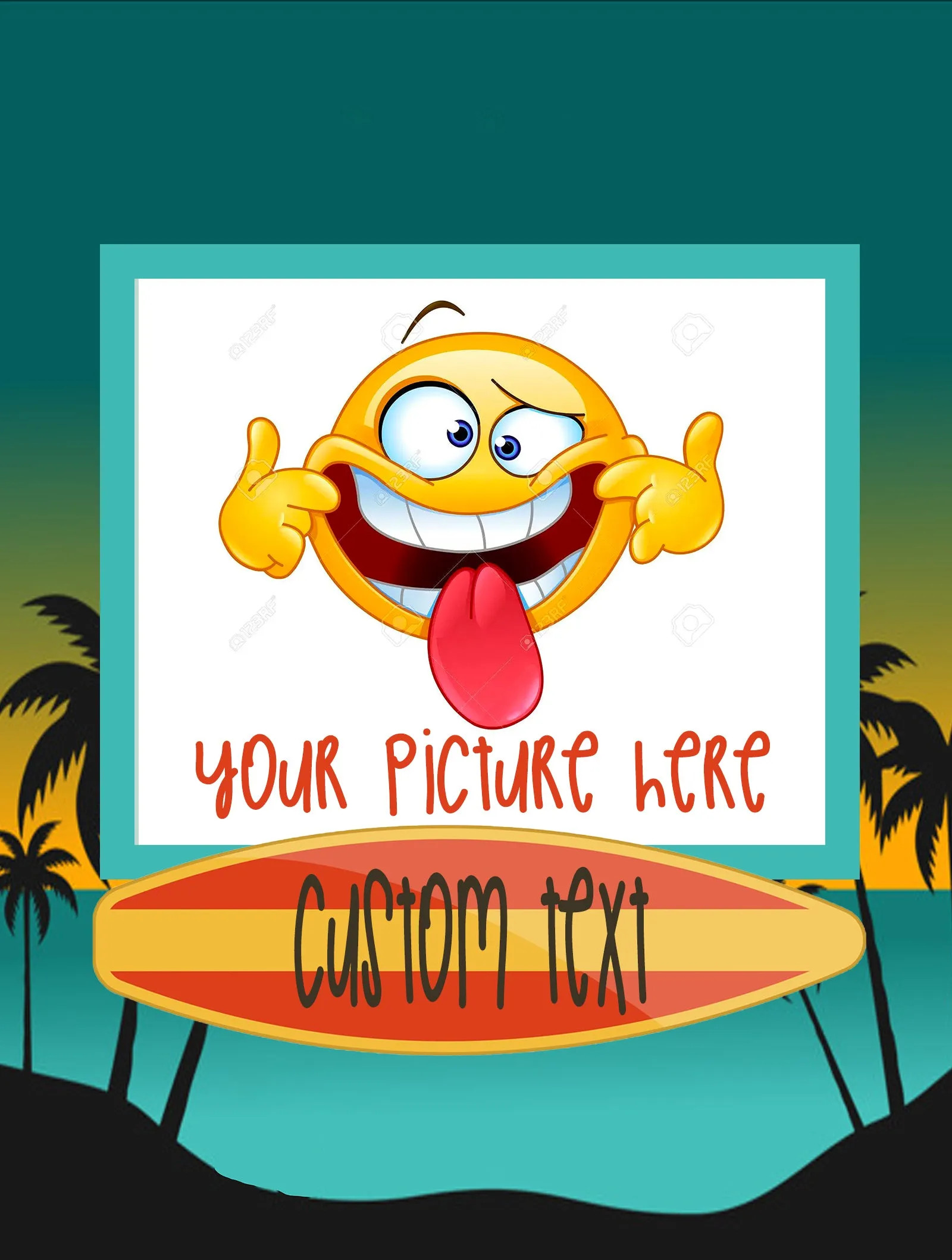 Custom Beach Life Fleece Blanket