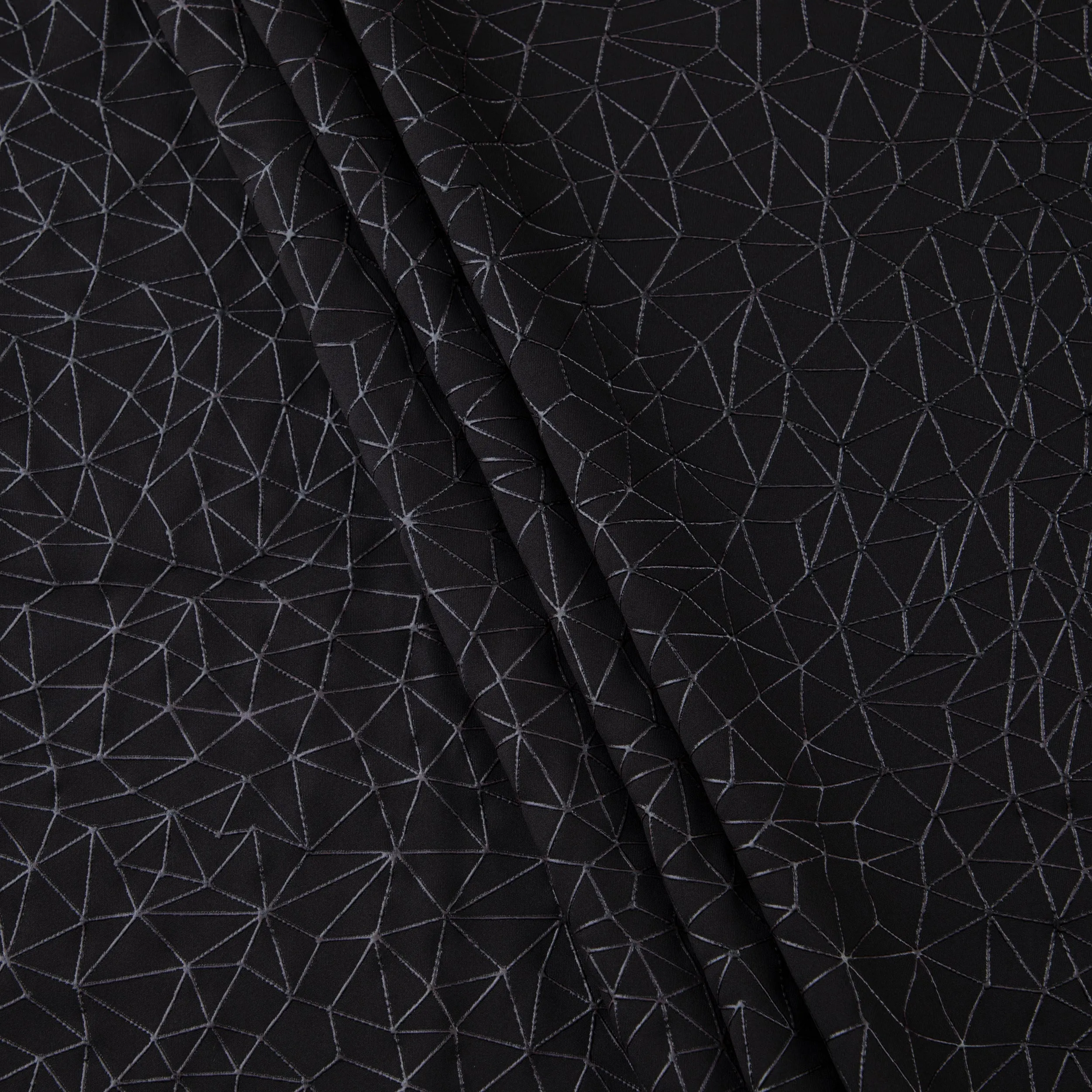Cyber Rubber Mesh, Black