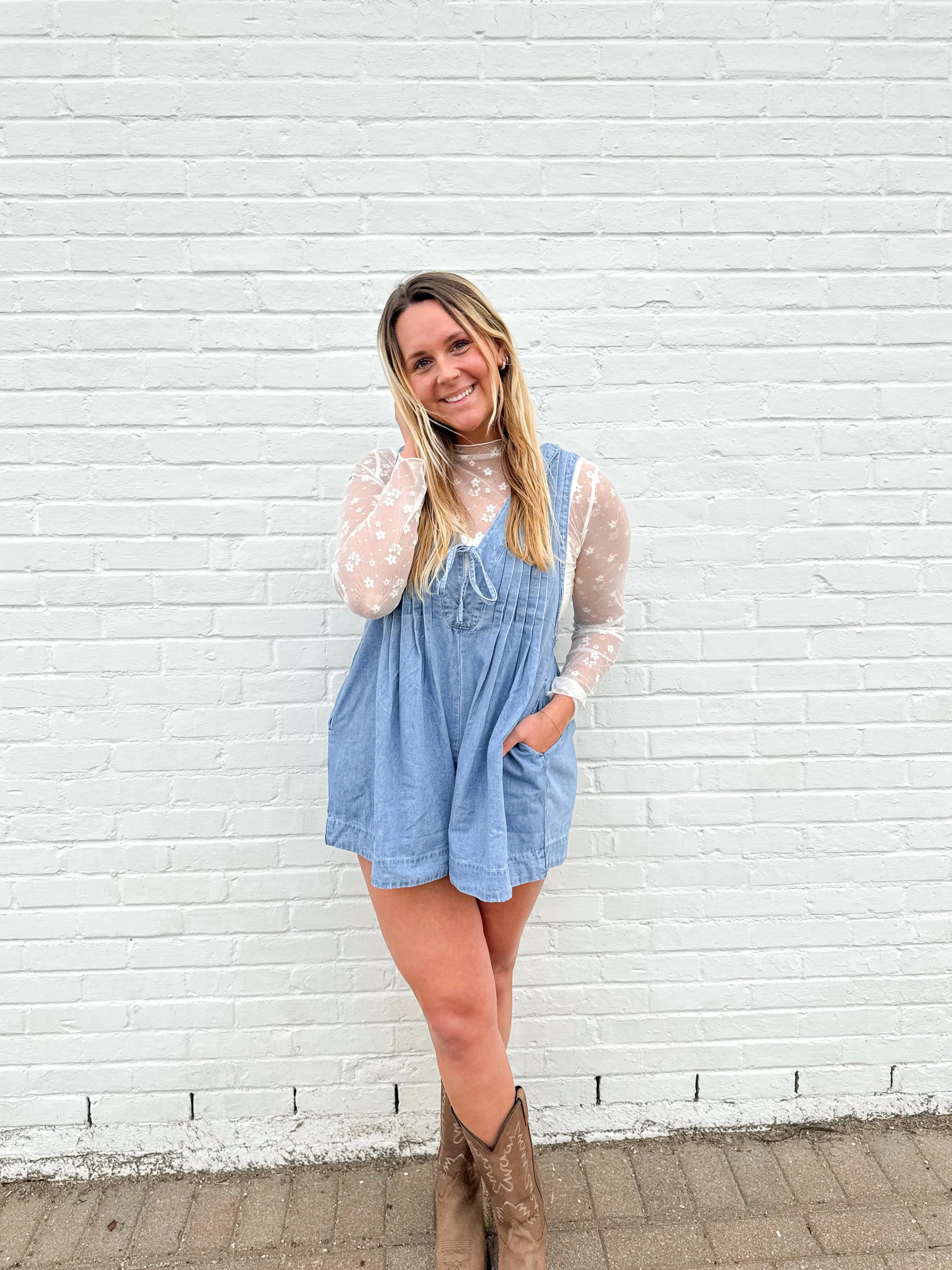Denim Daze Romper