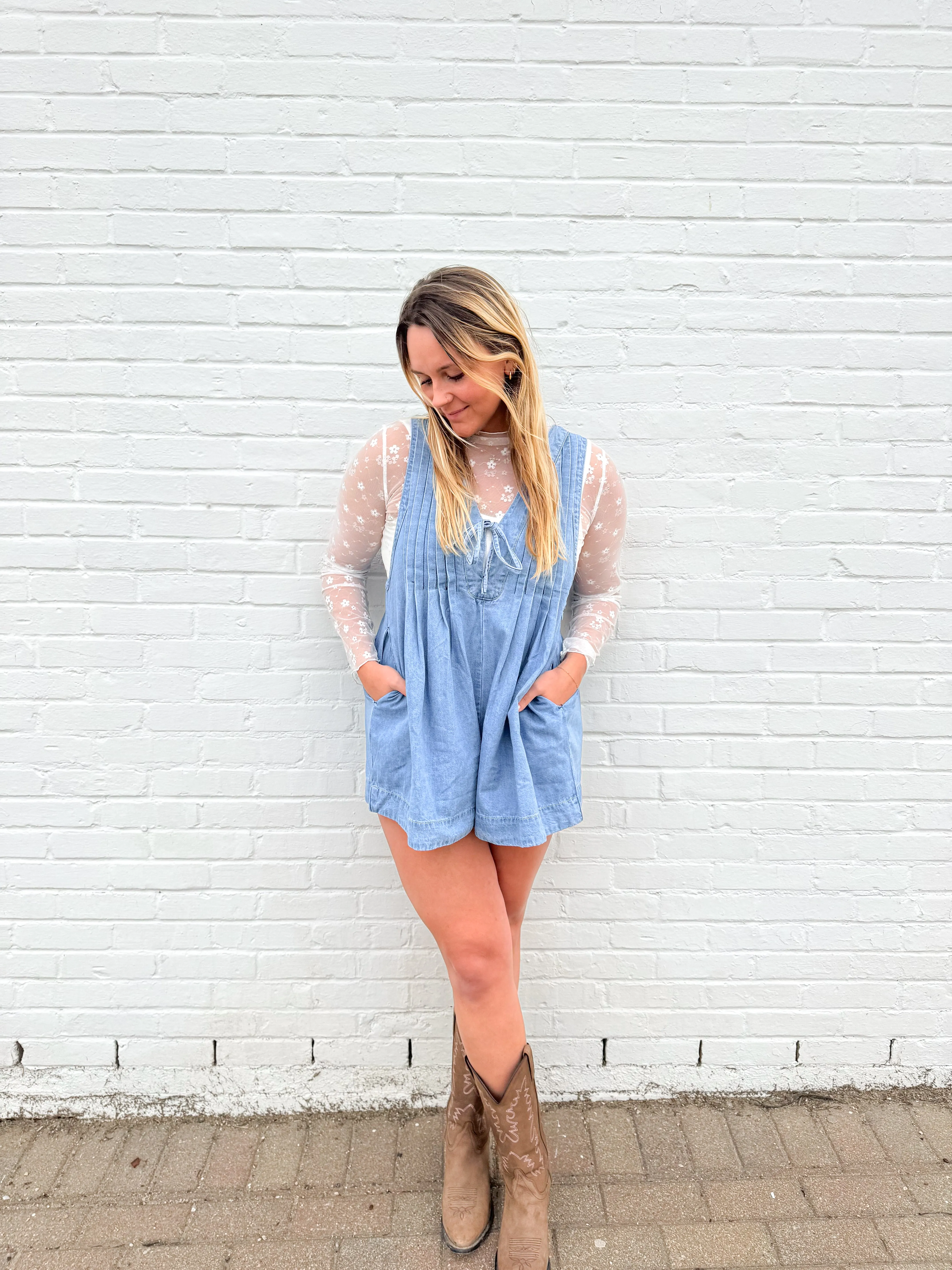 Denim Daze Romper