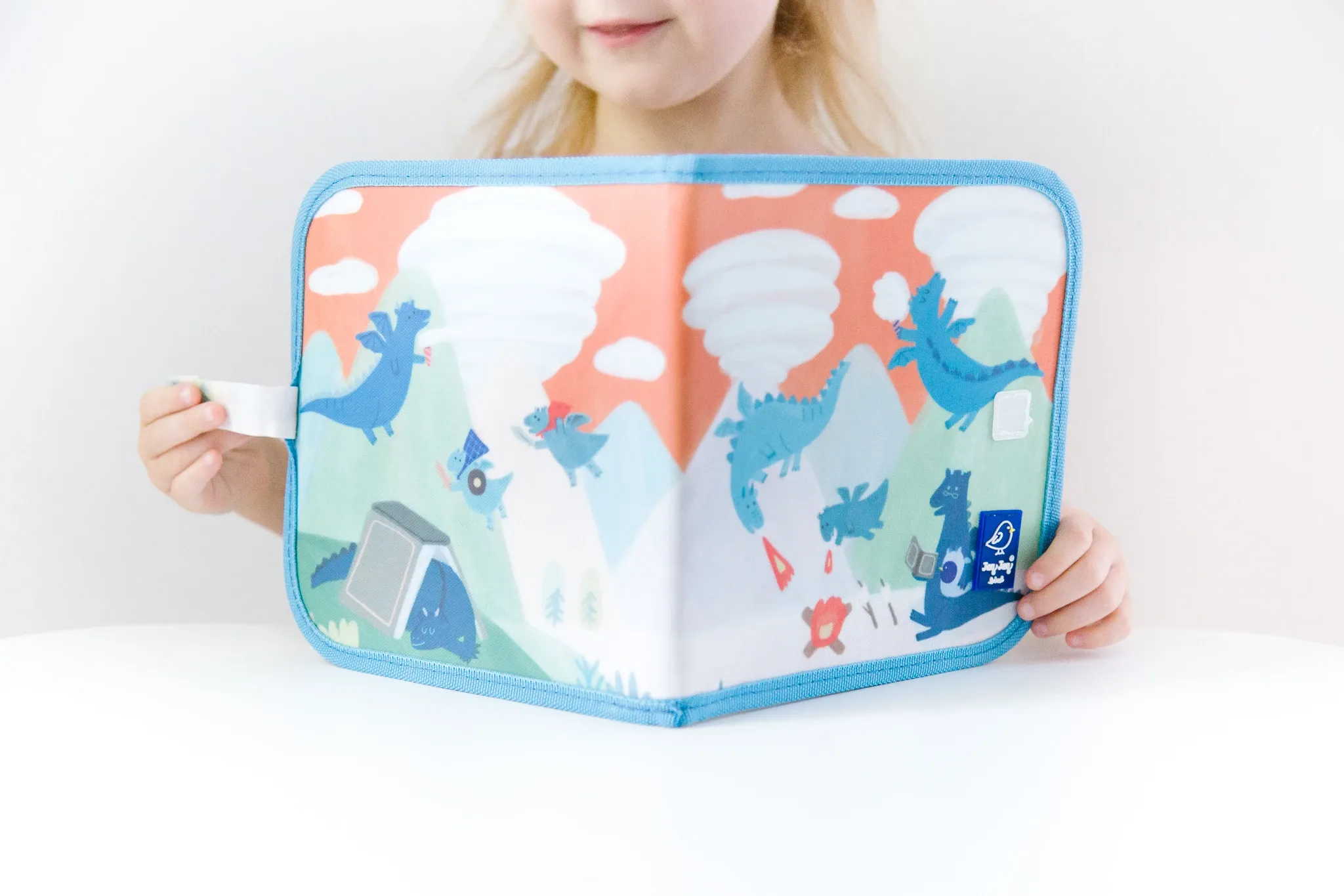 Dragons   Clouds Reusable Dry Erase, Wipe Clean Activity Book