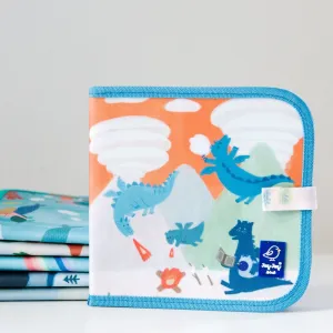 Dragons   Clouds Reusable Dry Erase, Wipe Clean Activity Book