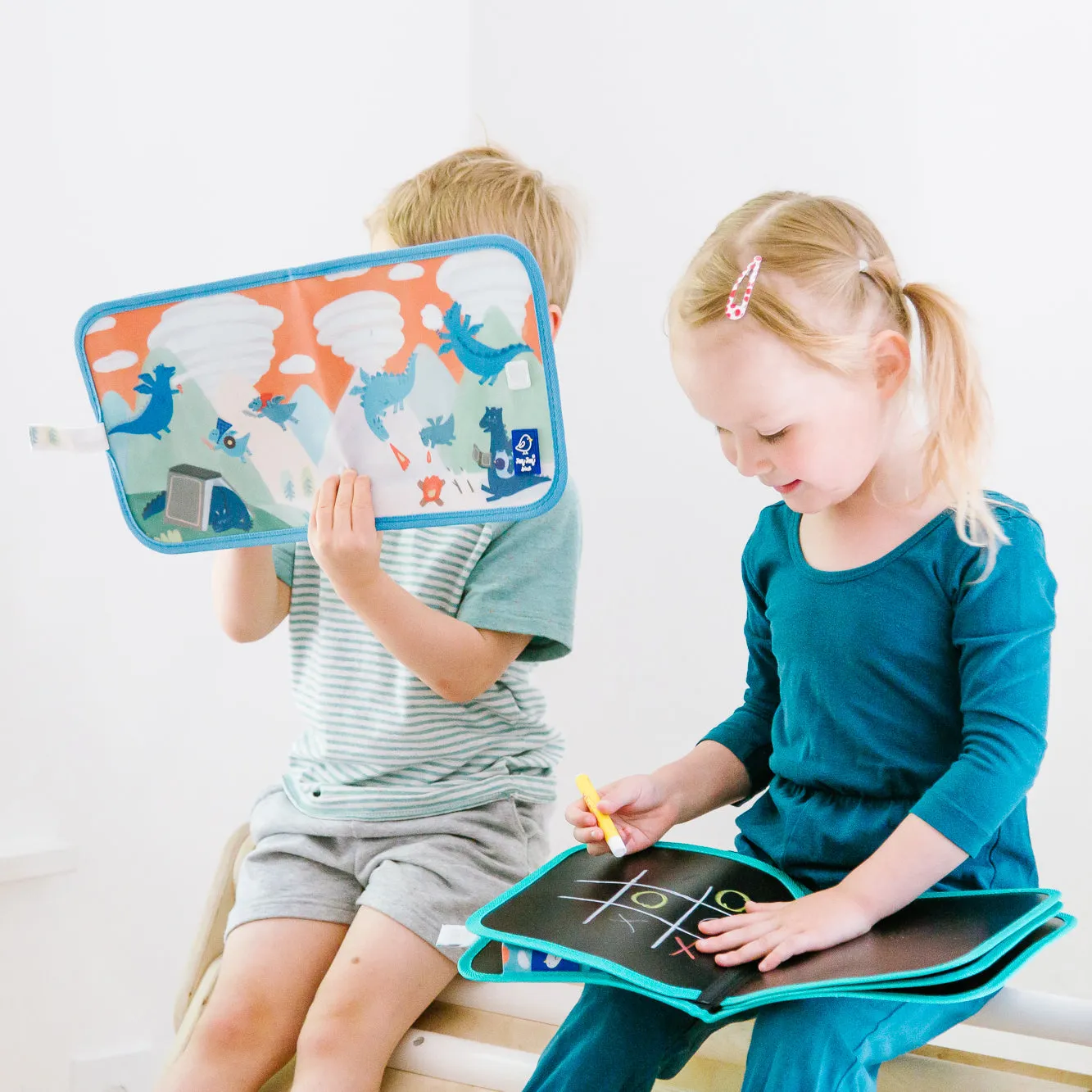 Dragons   Clouds Reusable Dry Erase, Wipe Clean Activity Book