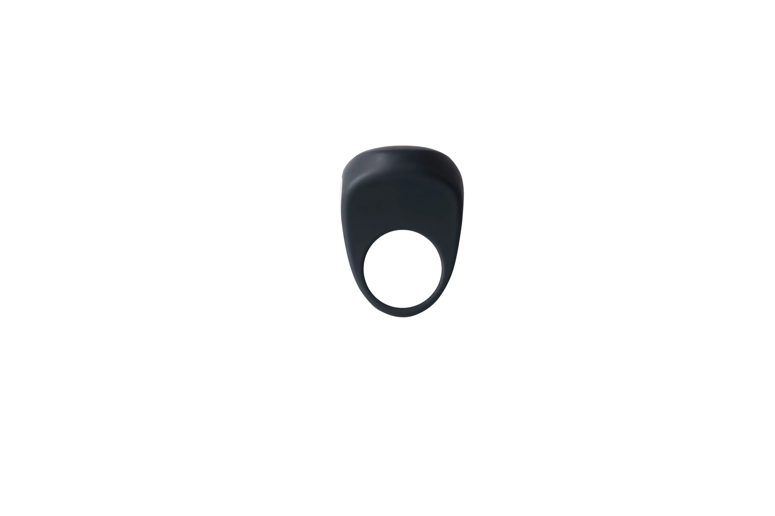 Driver Rechargeable Vibrating C-Ring - Black: Your Road to Shared Pleasure