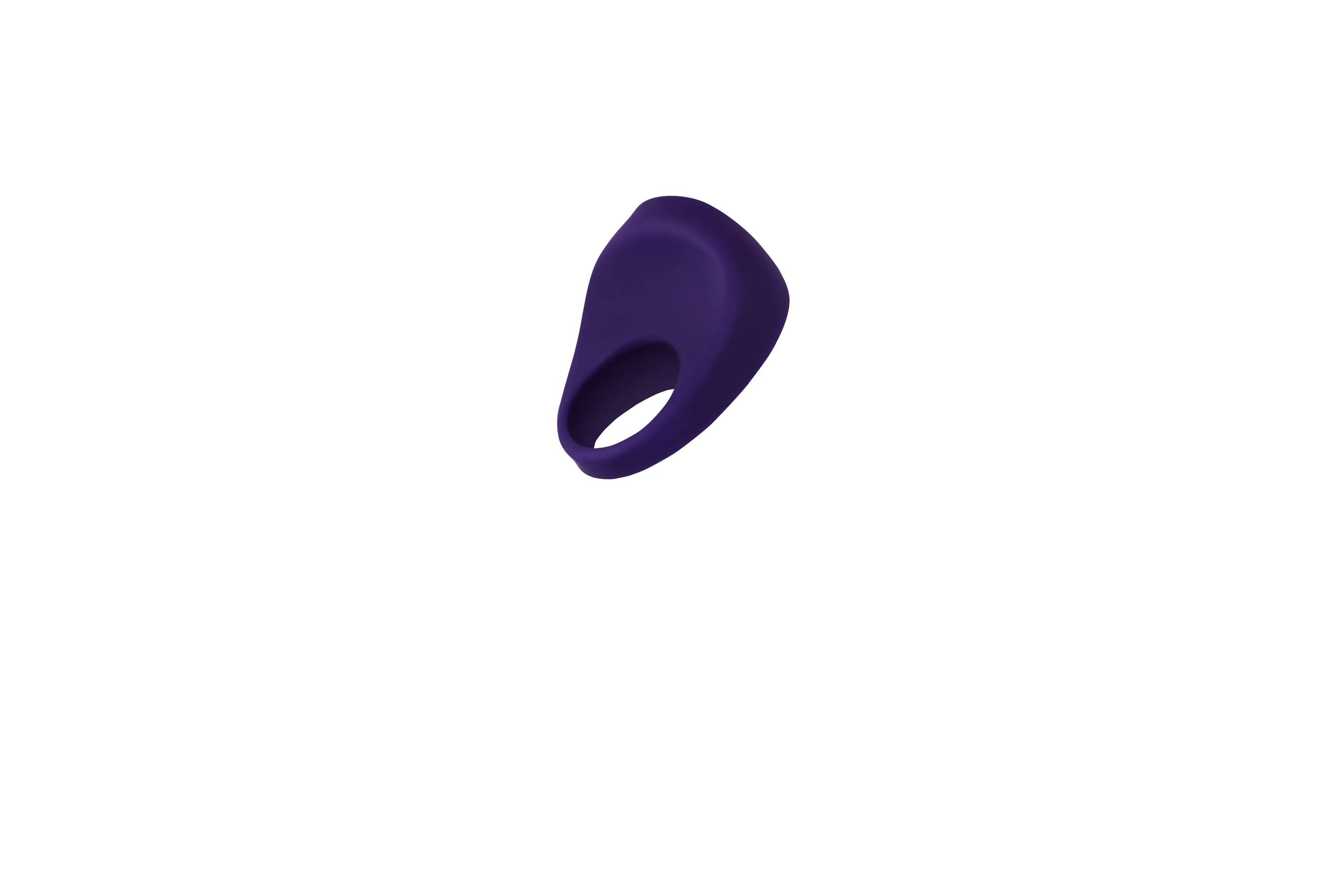 Driver Rechargeable Vibrating C-Ring - Purple: Take Control of Your Pleasure Drive