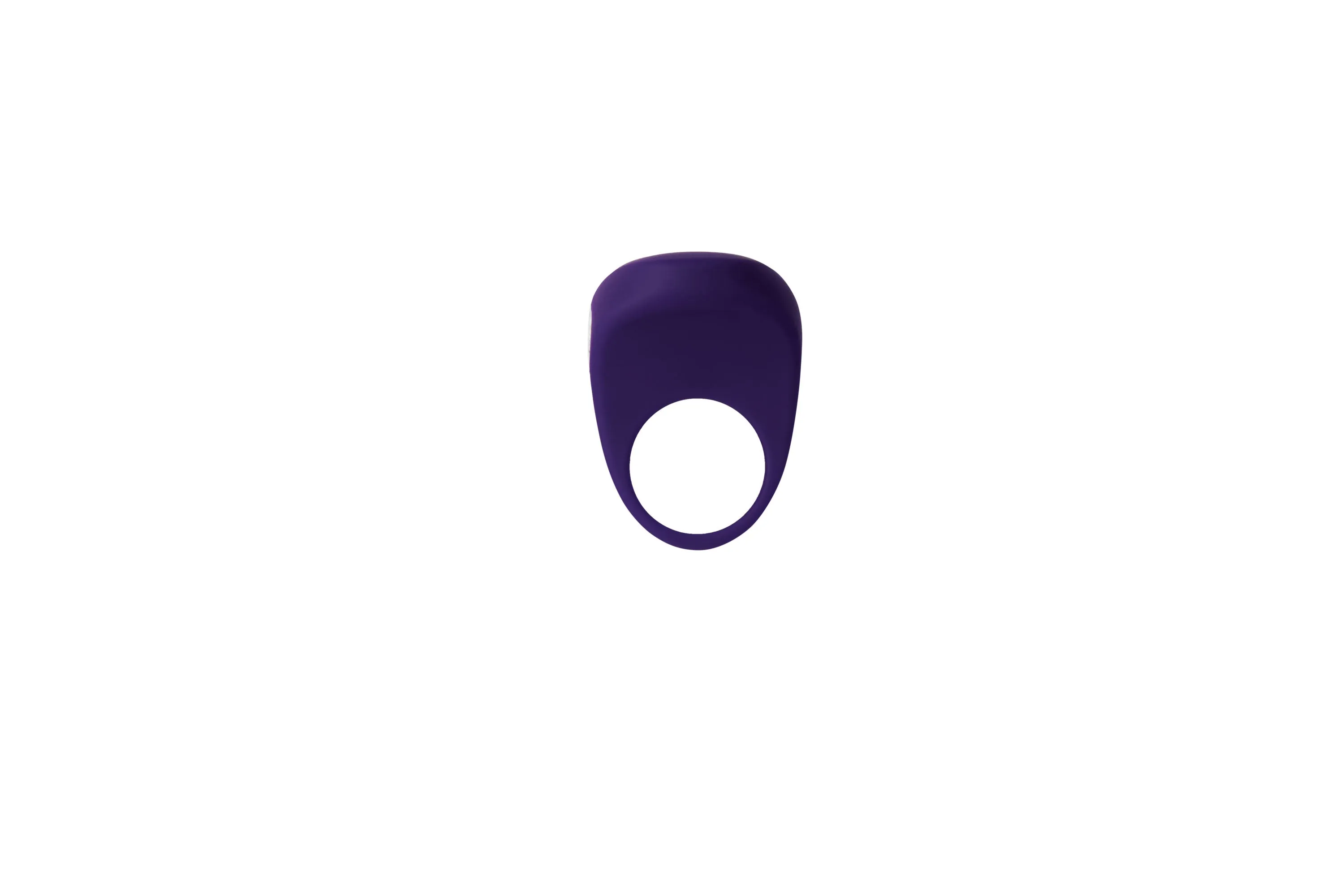 Driver Rechargeable Vibrating C-Ring - Purple: Take Control of Your Pleasure Drive