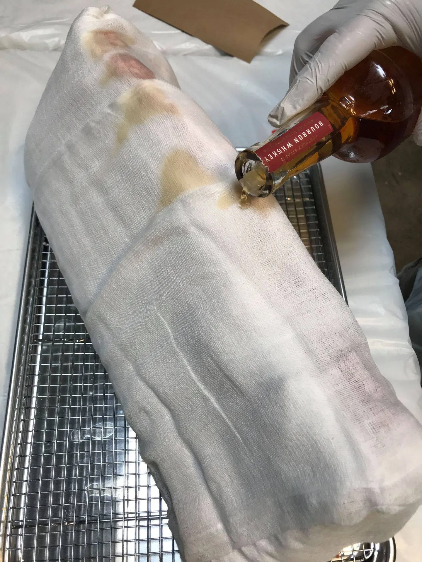 Dry Age Chef Bourbon Grade 50 Organic Cotton Cheese Cloth 72 sq. ft.