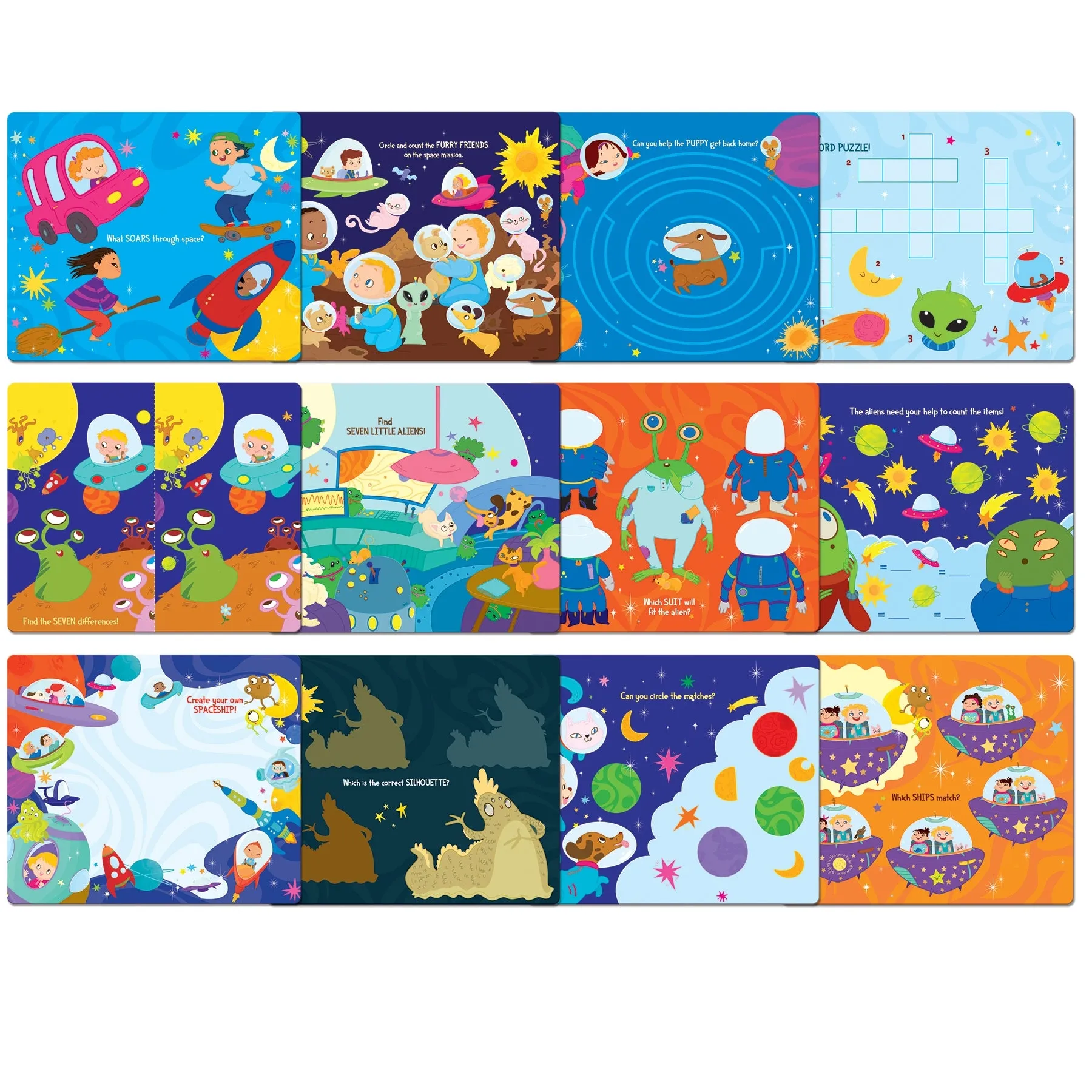 Dry Erase Activities to Go - Space Adventure