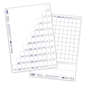 Dry Erase Pupils A4 Place Value Boards (Pack of 30)