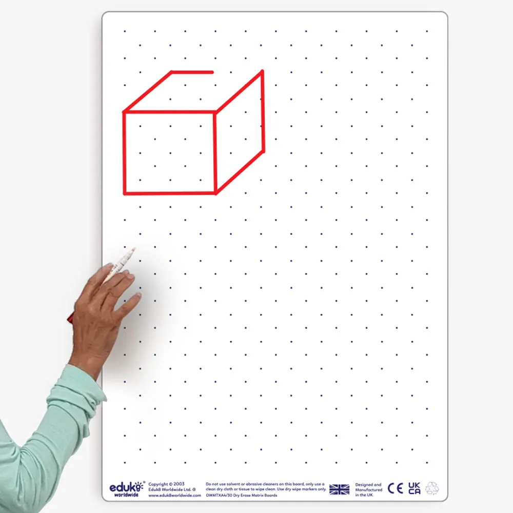 Dry Erase Teachers A2  Matrix Board