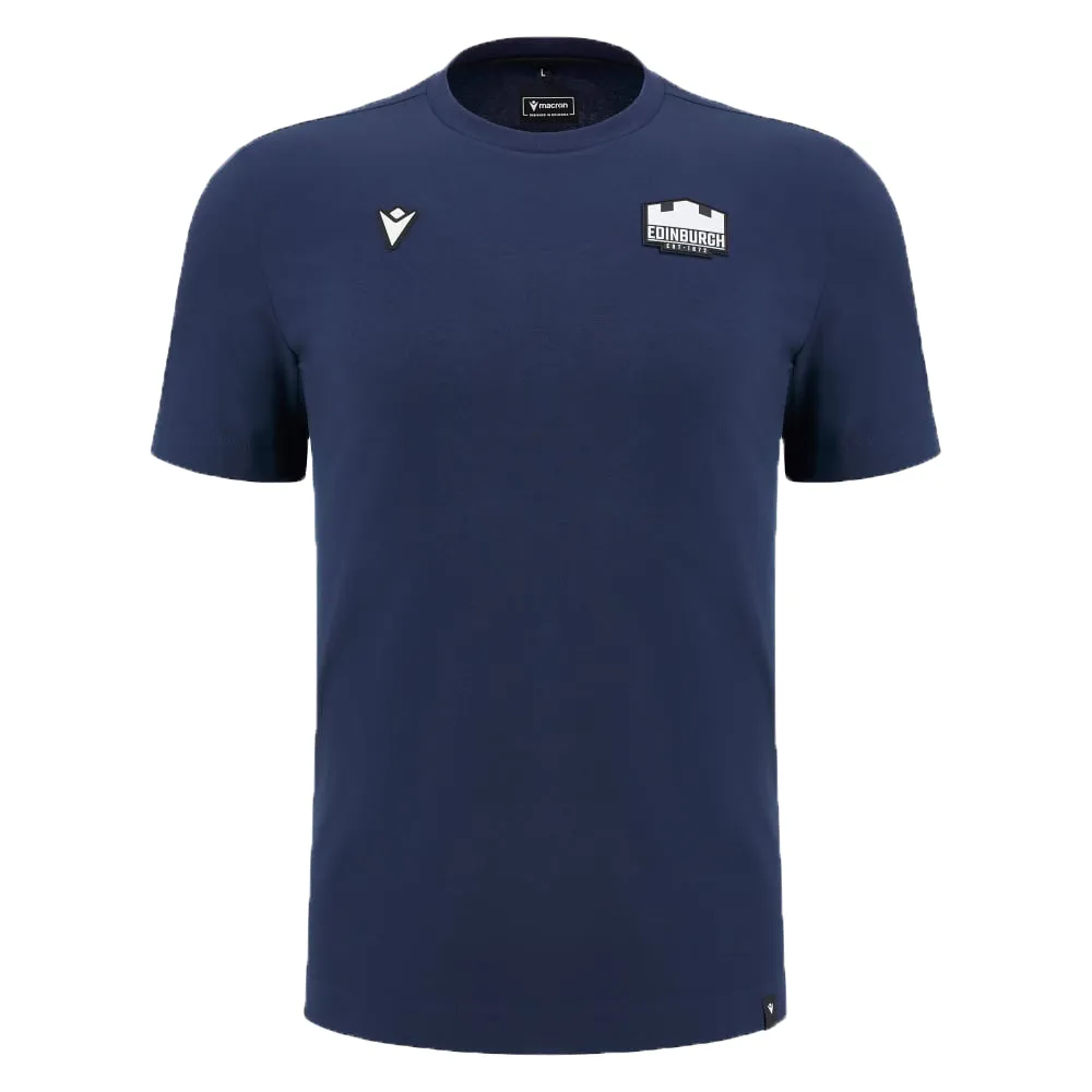 Edinburgh 24/25 Anthem Travel Cotton T-Shirt by Macron