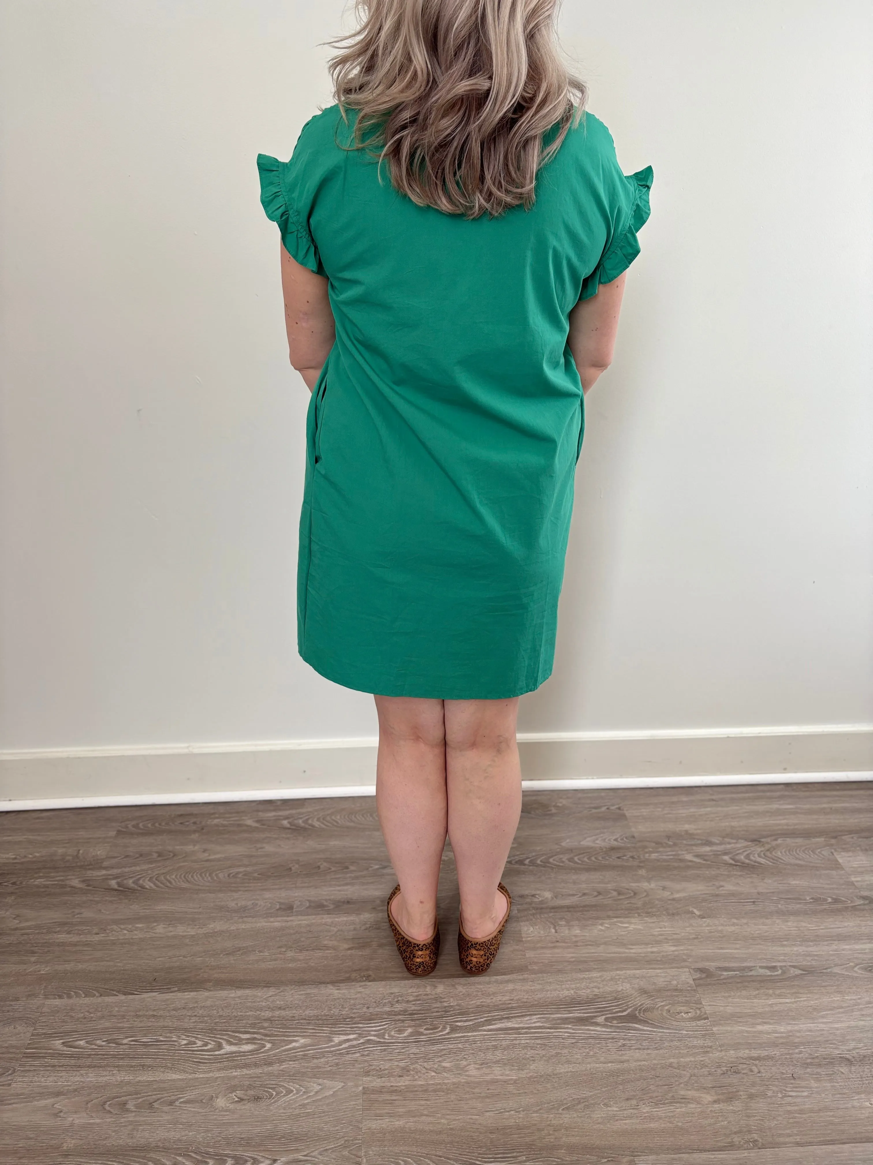 Emerald Breeze Dress